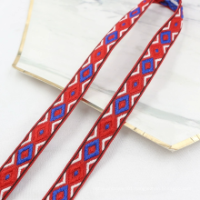 NX230 Custom Jacquard Woven Ribbon Colorful Ethnic Style Webbing